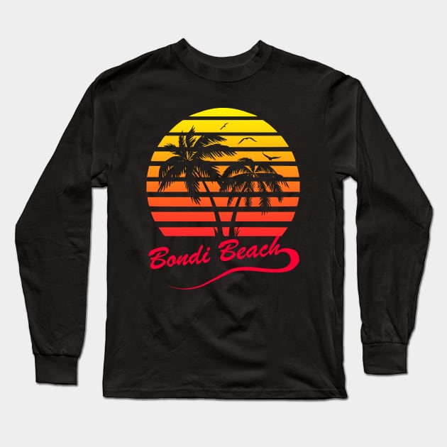 Bondi Beach Long Sleeve T-Shirt by Nerd_art